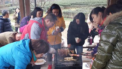 扫码有礼,快乐雨花行——百汇园员工活动掠影